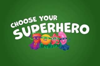 VIVIO Junio super hero characters